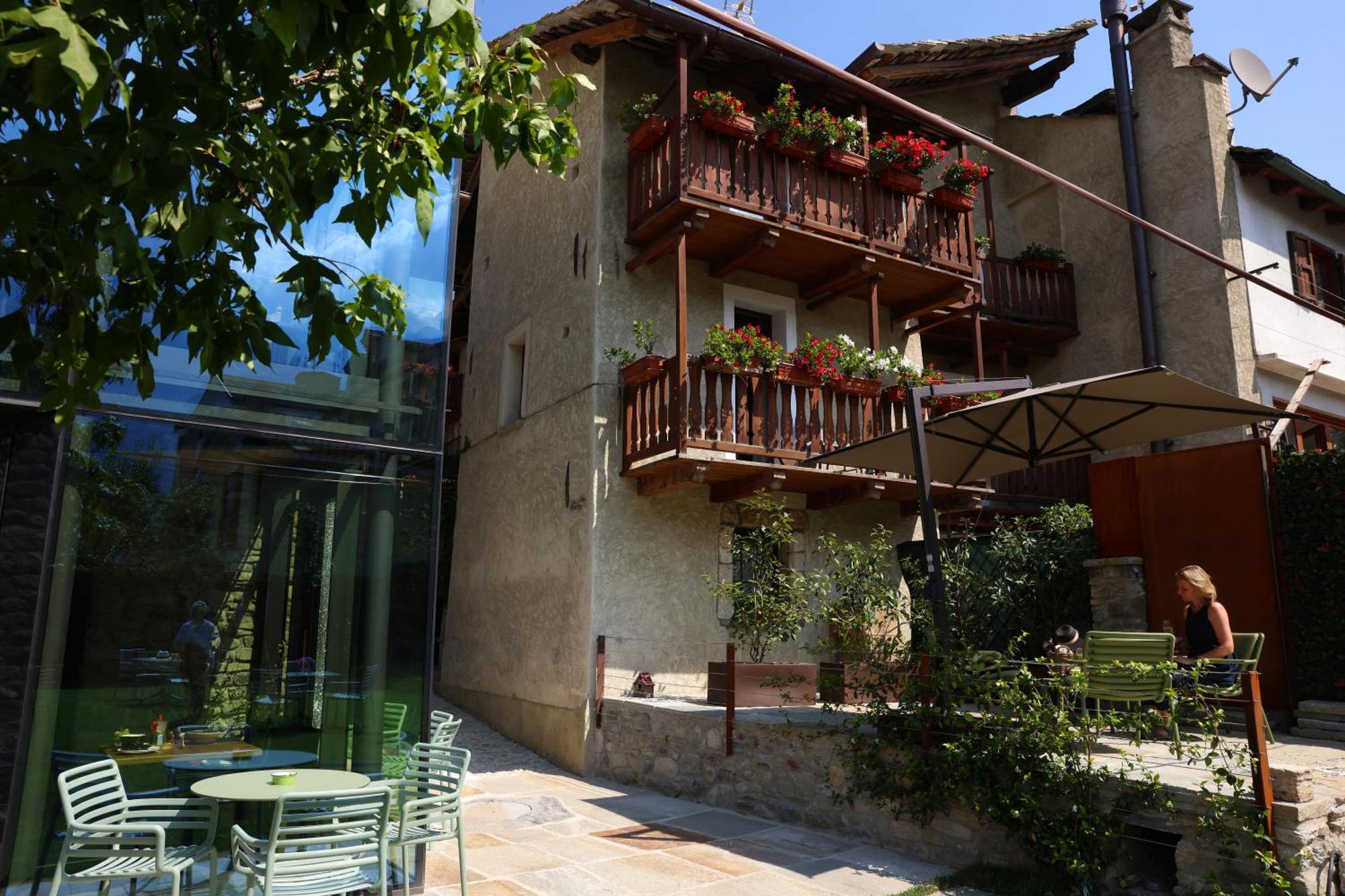 Maison Bondaz&SPA privé Bed and Breakfast Aosta Exterior foto